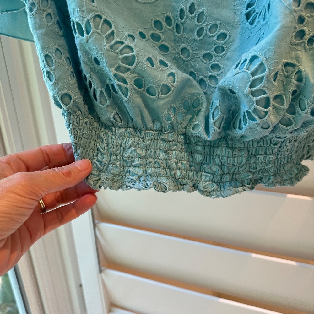 Tyler Boa Eyelet Top - Picture 2 of 3